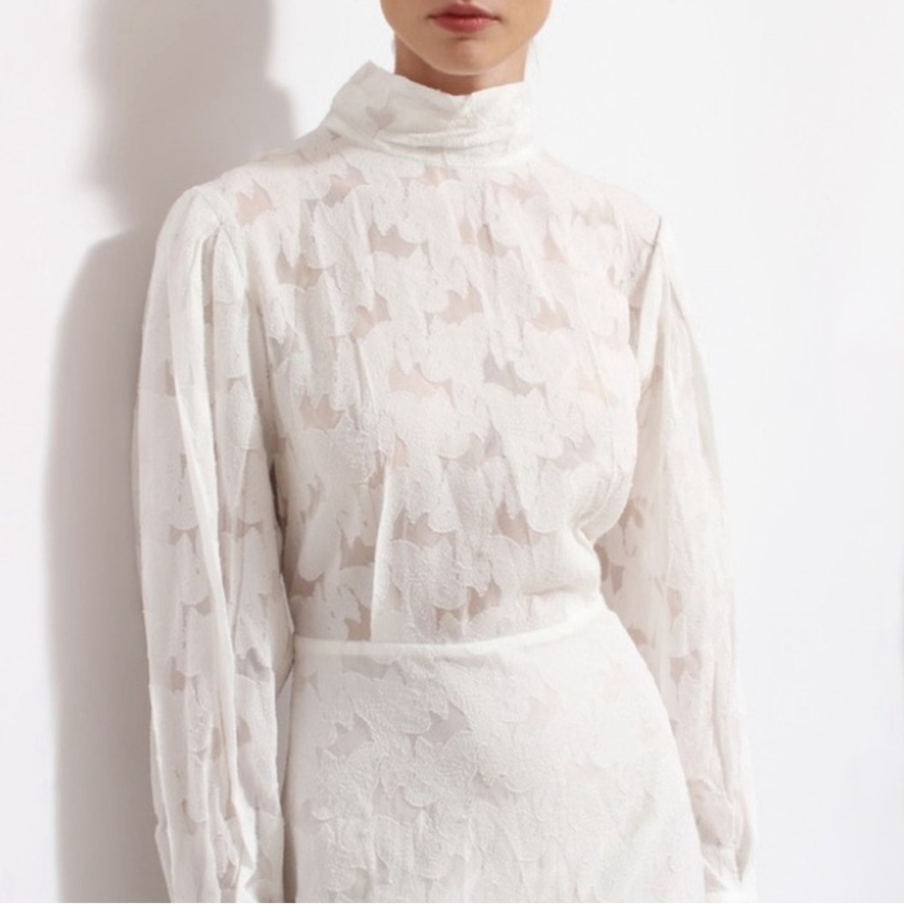 STOCKHOLM ATELIER & OTHER STORIES JACQUARD DRESS - Picture 4 of 12